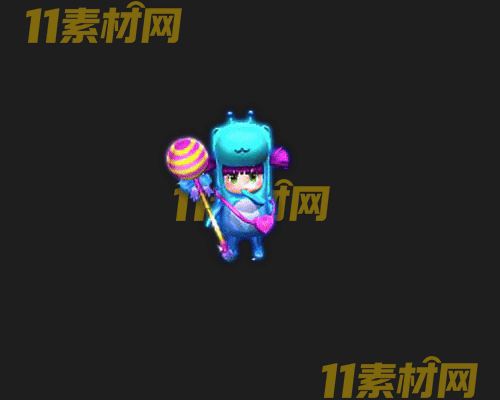 传奇卡通人物NPC素材 动态高清PNG序列帧—NPC20260506-76