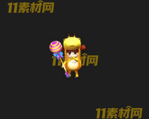 传奇卡通人物NPC素材 动态高清PNG序列帧—NPC20260506-79
