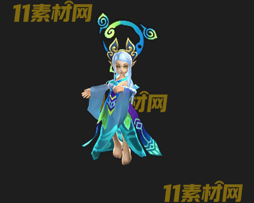 传奇卡通人物NPC素材 动态高清PNG序列帧—NPC20260506-88