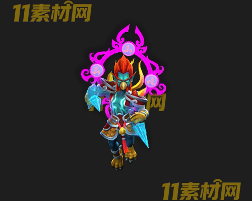 传奇卡通人物NPC素材 动态高清PNG序列帧—NPC20260506-89