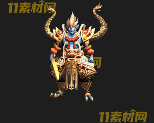 传奇卡通人物NPC素材 动态高清PNG序列帧—NPC20260506-98