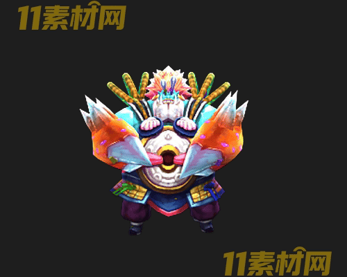 传奇卡通人物NPC素材 动态高清PNG序列帧—NPC20260506-99