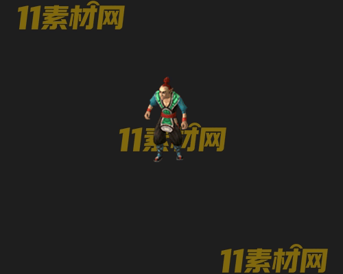 传奇人物NPC素材 动态高清PNG序列帧—NPC20260507-17