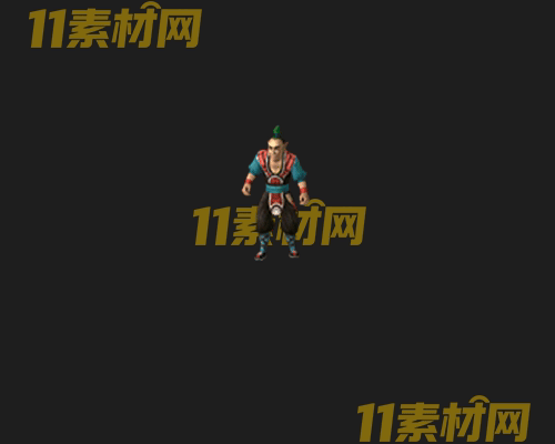 传奇人物NPC素材 动态高清PNG序列帧—NPC20260507-19