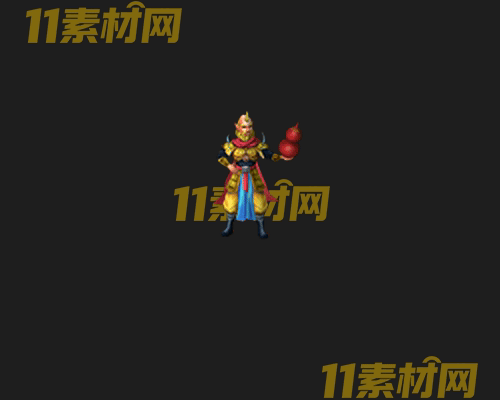 传奇人物NPC素材 动态高清PNG序列帧—NPC20260507-20