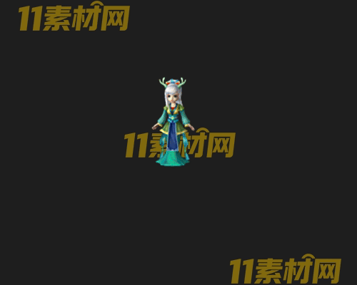 传奇人物NPC素材 动态高清PNG序列帧—NPC20260507-21