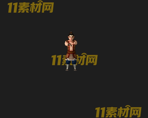 传奇人物NPC素材 动态高清PNG序列帧—NPC20260507-22