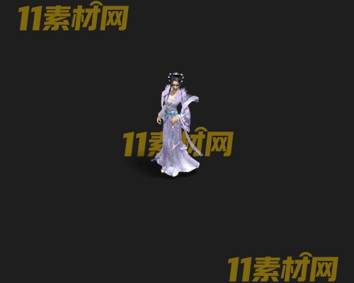 传奇人物NPC素材 动态高清PNG序列帧—NPC20260507-25
