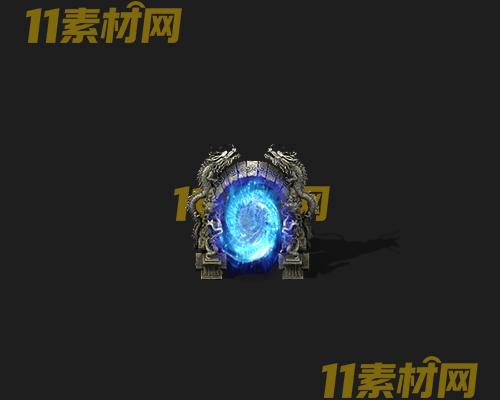 传奇传送阵NPC素材 动态高清PNG序列帧—NPC20260507-29