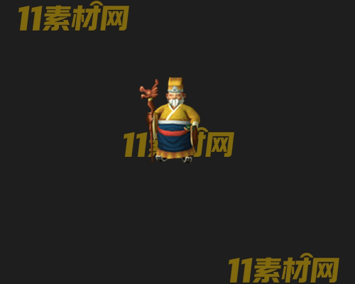 传奇人物NPC素材 动态高清PNG序列帧—NPC20260507-3