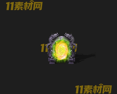 传奇传送阵NPC素材 动态高清PNG序列帧—NPC20260507-30