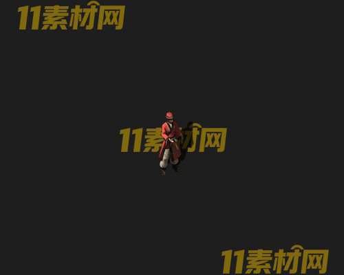 传奇人物NPC素材 动态高清PNG序列帧—NPC20260507-33