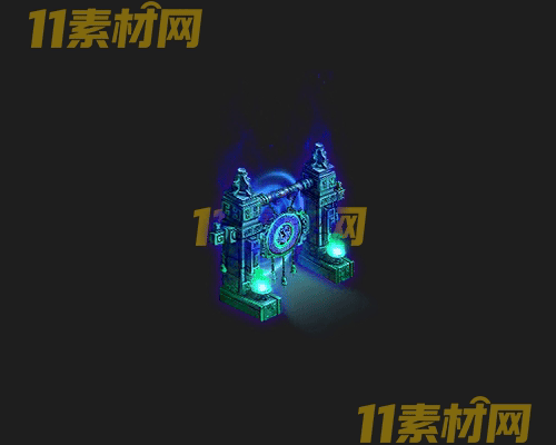 传奇传送阵NPC素材 动态高清PNG序列帧—NPC20260507-43