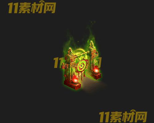 传奇传送阵NPC素材 动态高清PNG序列帧—NPC20260507-44