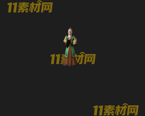 传奇人物NPC素材 动态高清PNG序列帧—NPC20260507-5