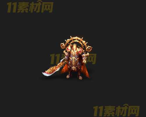 传奇NPC人物素材 动态高清PNG序列帧—NPC20260407-207