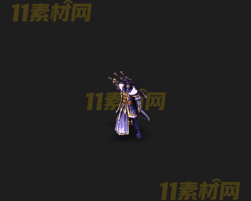 传奇NPC人物素材 动态高清PNG序列帧—NPC20260407-221