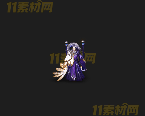 传奇NPC人物素材 动态高清PNG序列帧—NPC20260407-223