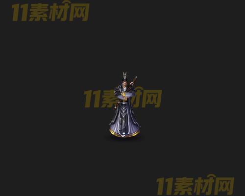 传奇NPC人物素材 动态高清PNG序列帧—NPC20260407-226