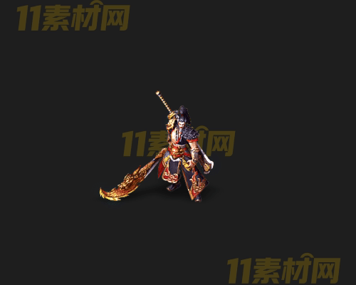 传奇NPC人物素材 动态高清PNG序列帧—NPC20260407-248