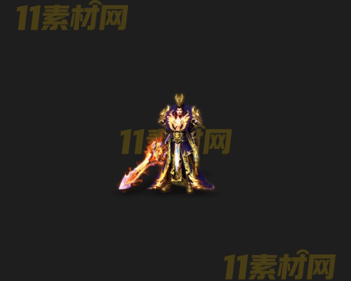 传奇NPC人物素材 动态高清PNG序列帧—NPC20260407-252