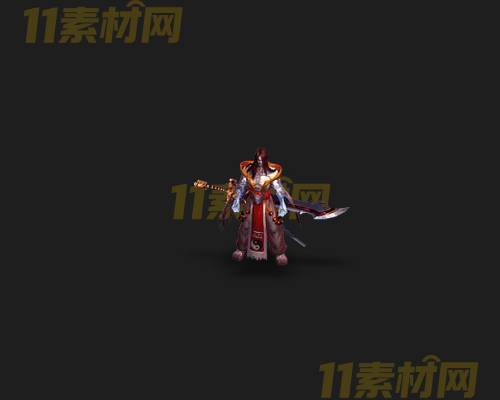 传奇NPC人物素材 动态高清PNG序列帧—NPC20260407-255