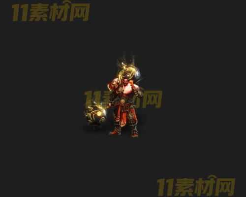 传奇NPC人物素材 动态高清PNG序列帧—NPC20260407-256