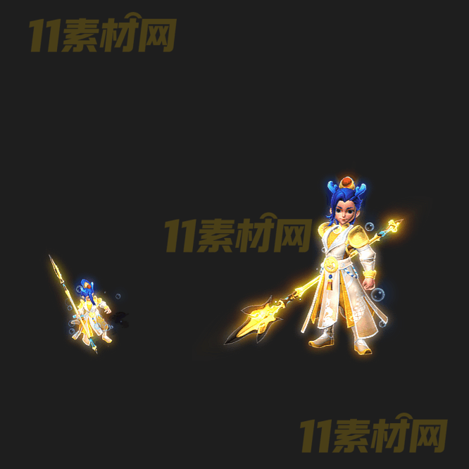 传奇卡通剑甲素材 内外观高清PNG序列帧—JN20260410-4