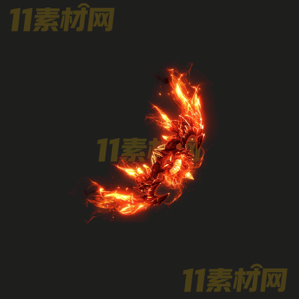 传奇法宝素材 红色进阶弓箭 游戏法宝特效PNG序列帧—BG20260323-76