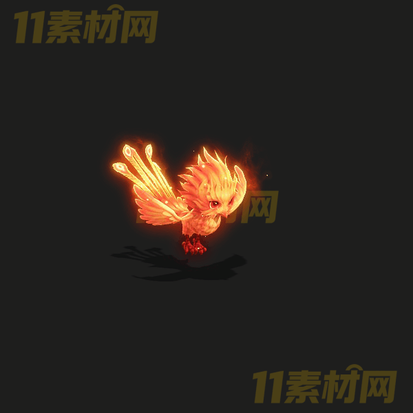 传奇宠物素材 卡通凤凰 八方向坐标全—CW20260322-17