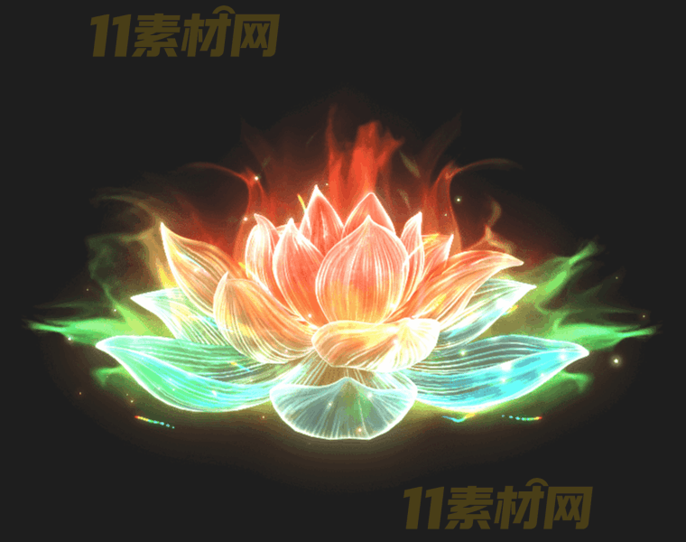 传奇技能素材  金莲耀世 高清PNG格式序列帧—JN20260323-1