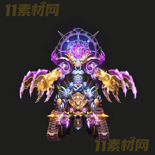 传奇怪物素材 BOSS机甲魔王内外观PNG格式—GW20260323-25