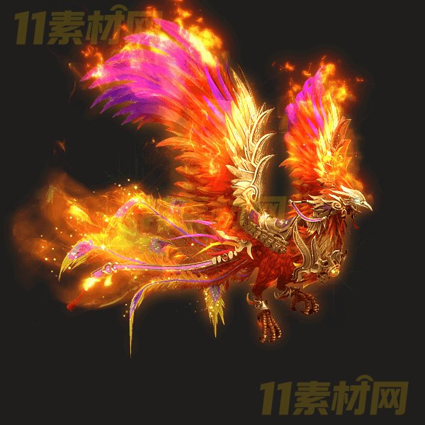 传奇坐骑素材 高清坐骑类素材 朱雀坐骑素材—ZJ20260322-23